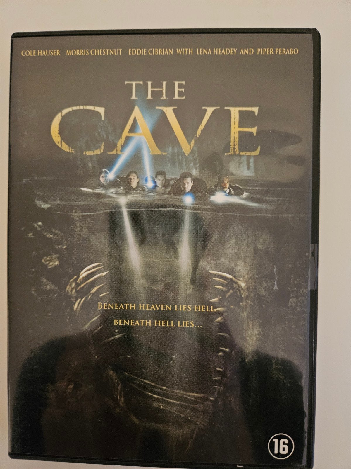 The Cave DVD, Vanaf 16 jaar, Ophalen of Verzenden, Gebruikt, Monsters