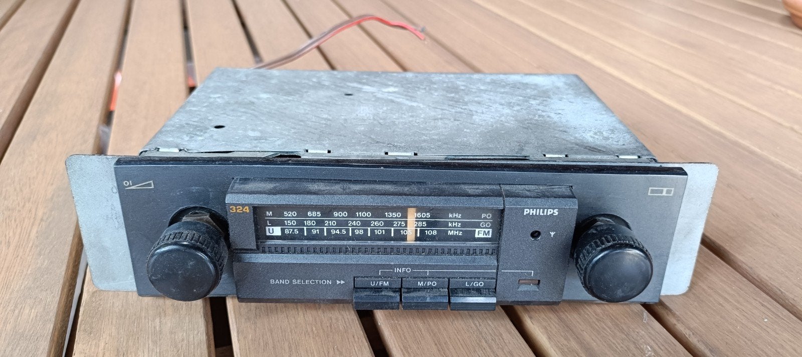 Auto radio werkend uitgebouwd volkswagen Kever, Ophalen of Verzenden, Gebruikt