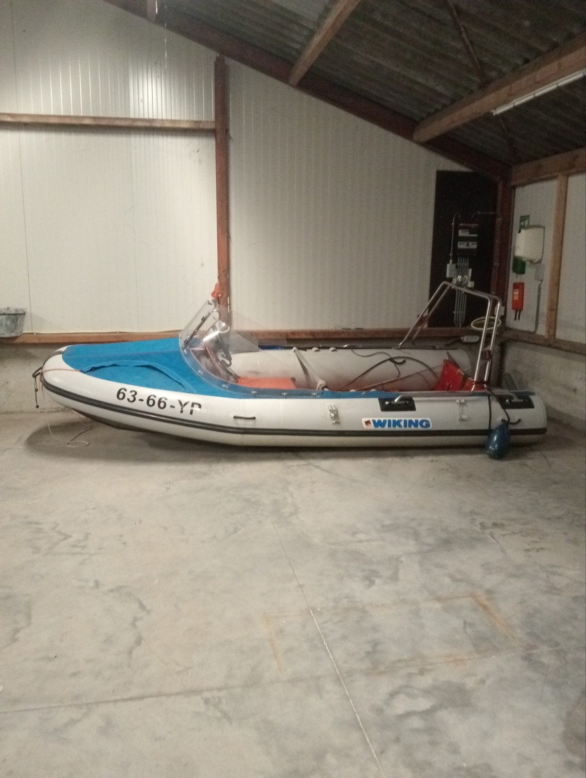 rubberboot wiking 410 cm, Ophalen of Verzenden, Gebruikt, Overige typen, Motorboot