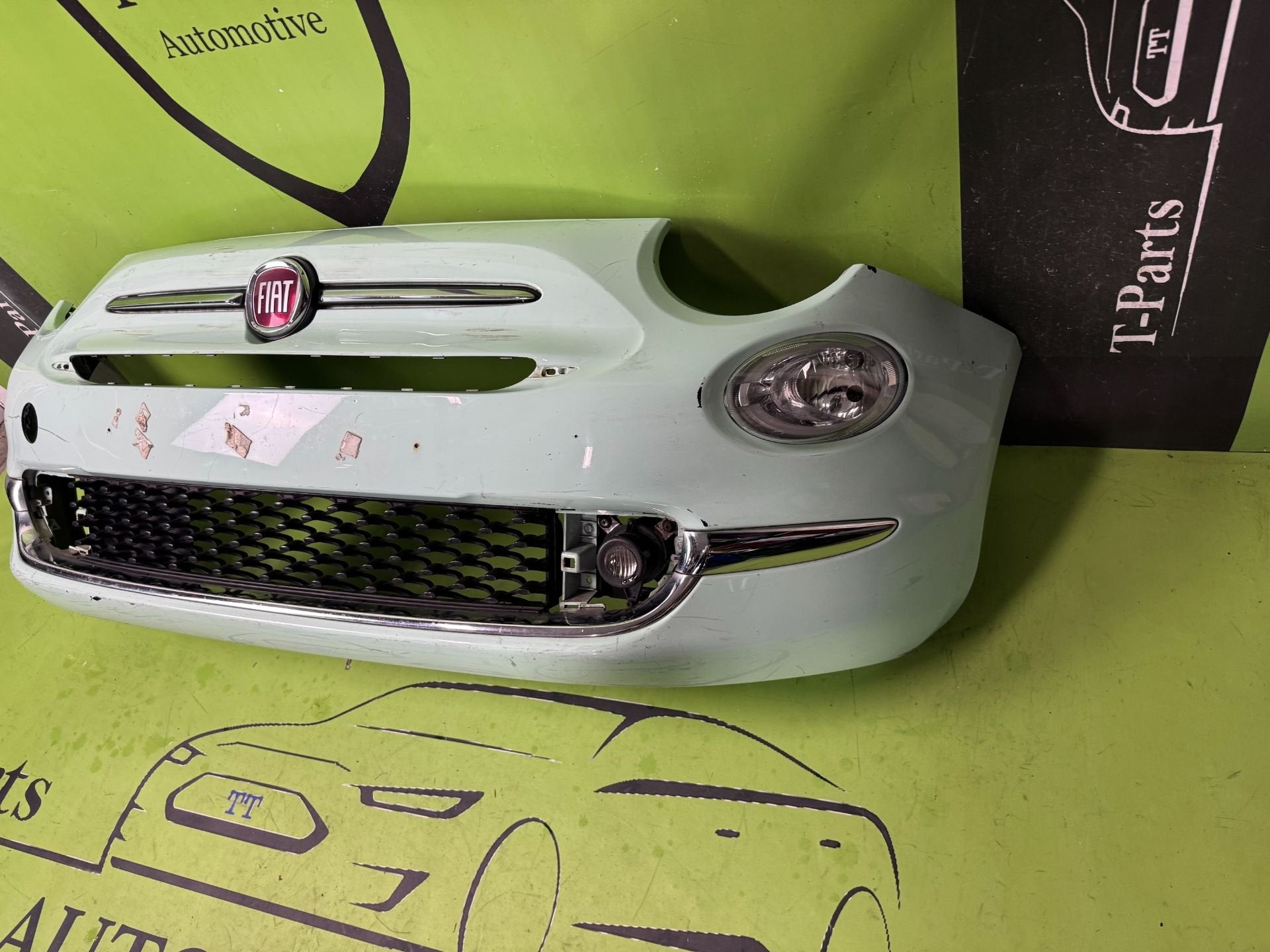 fiat 500 voorbumper bumper, Gebruikt, Stellantis Europe S.p.A., Ophalen of Verzenden, Info@stellantis.com