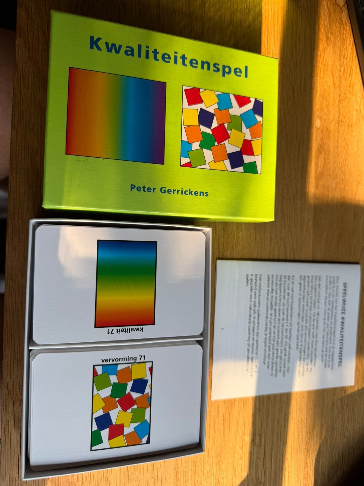 Kwaliteitenspel - P. Gerrickens, Spelcomputers en Games, Games | Nintendo NES, 1 speler, Nieuw, Ophalen of Verzenden, Vanaf 3 jaar