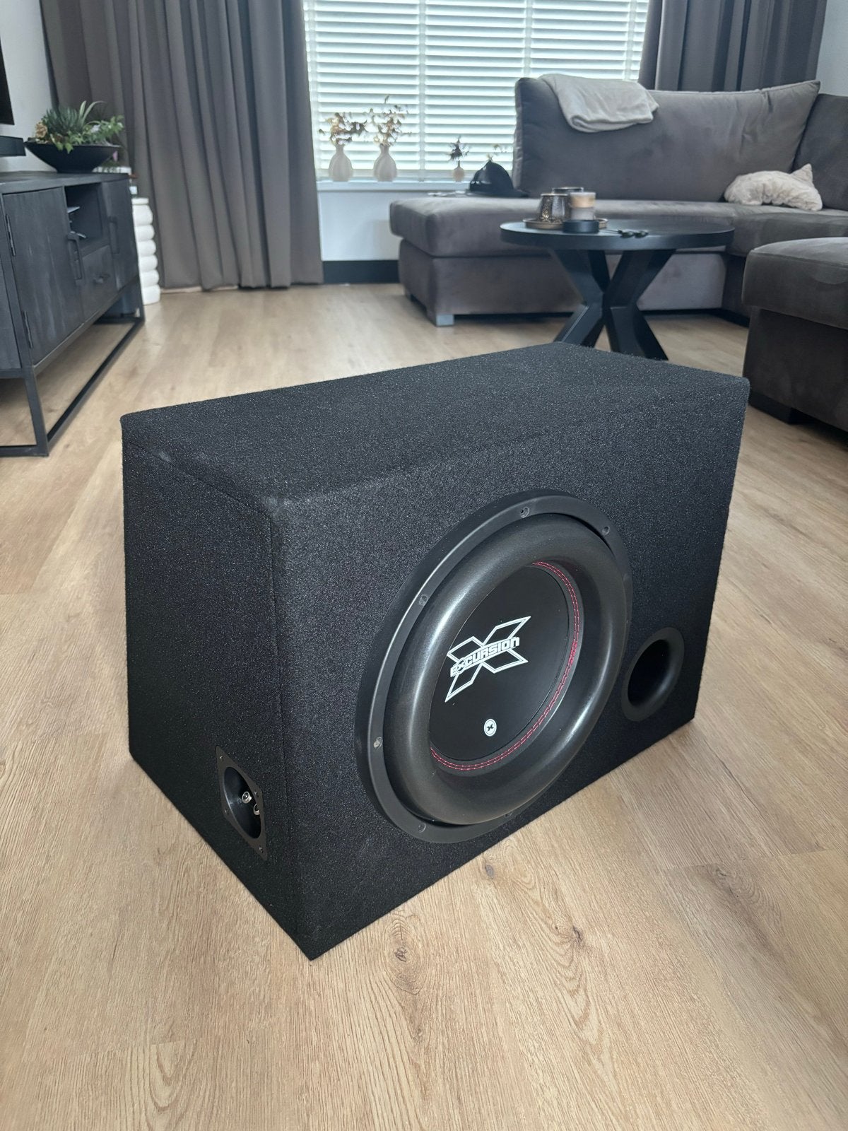Excursion SXE12D2v2 Subwoofer 12 inch 1200W RMS DVC 2 ohm, Ophalen, Zo goed als nieuw