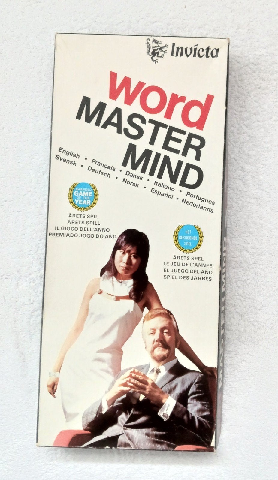 Word MasterMind, Hobby en Vrije tijd, Gezelschapsspellen | Bordspellen, Gebruikt, Ophalen of Verzenden, Reisspel, Invicta