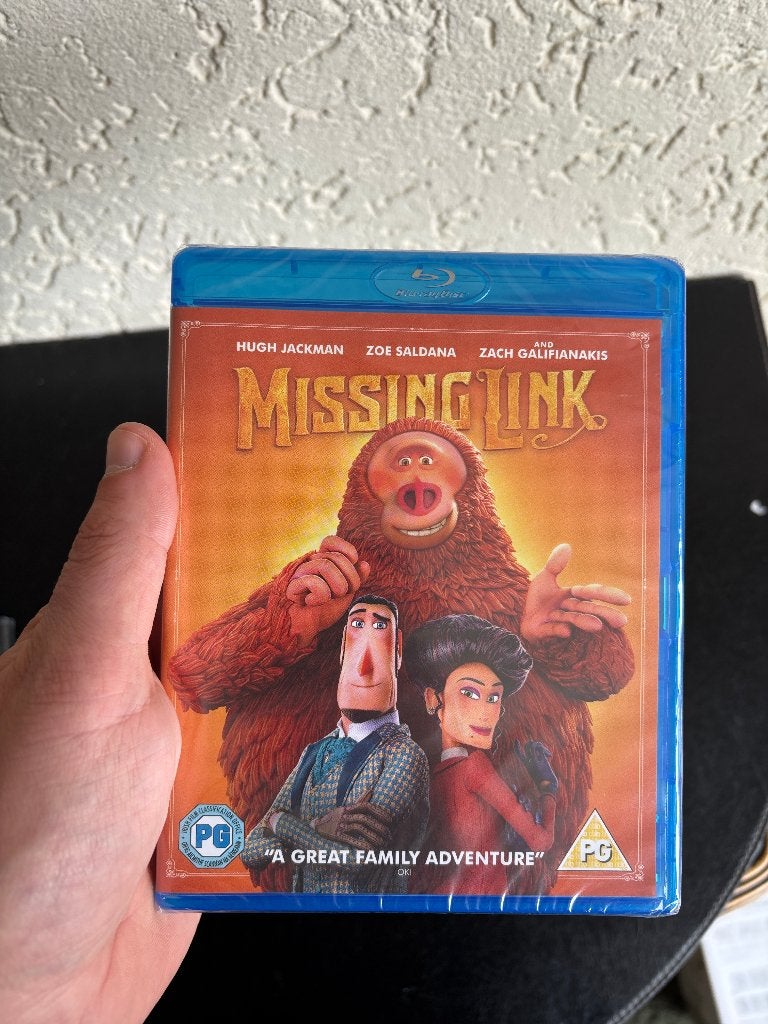 Missing Link - Blu-ray - NIEUW - Import, Ophalen of Verzenden, Nieuw in verpakking, Tekenfilms en Animatie