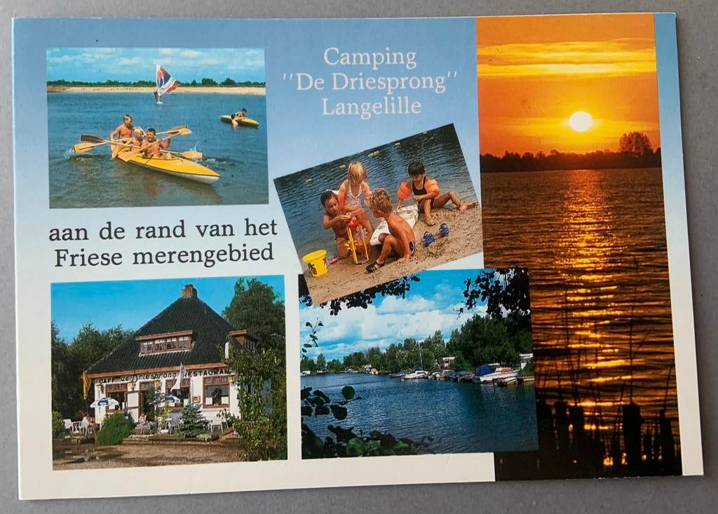 Camping De Driesprong, langelille, Ophalen of Verzenden, Friesland