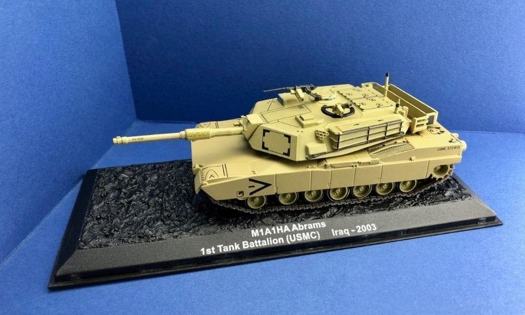 M1A1HA ABRAMS USMC Iraq 2003 1/72, Ophalen of Verzenden, Nieuw, Auto