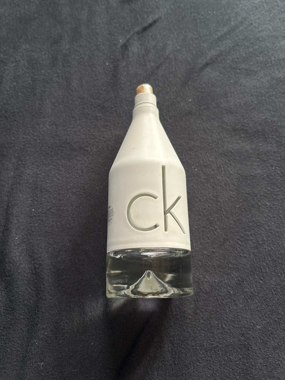 Leeg Calvin Klein CK IN2U parfumflesje, Ophalen of Verzenden, Gebruikt