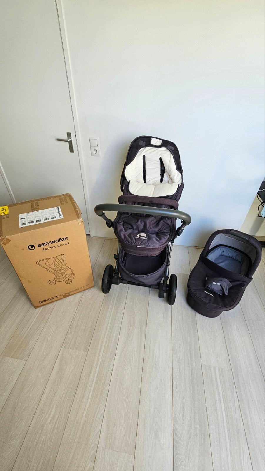 Easywalker Harvey kinderzitje en reiswieg, Ophalen of Verzenden, Zo goed als nieuw, Overige merken