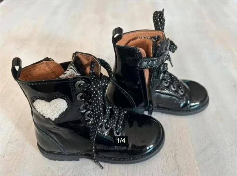 Develab Veterboots/laars hoog maat 25 (NIEUW) Lak zwart, Kinderen en Baby's, Kinderkleding | Schoenen en Sokken, Nieuw, Ophalen of Verzenden