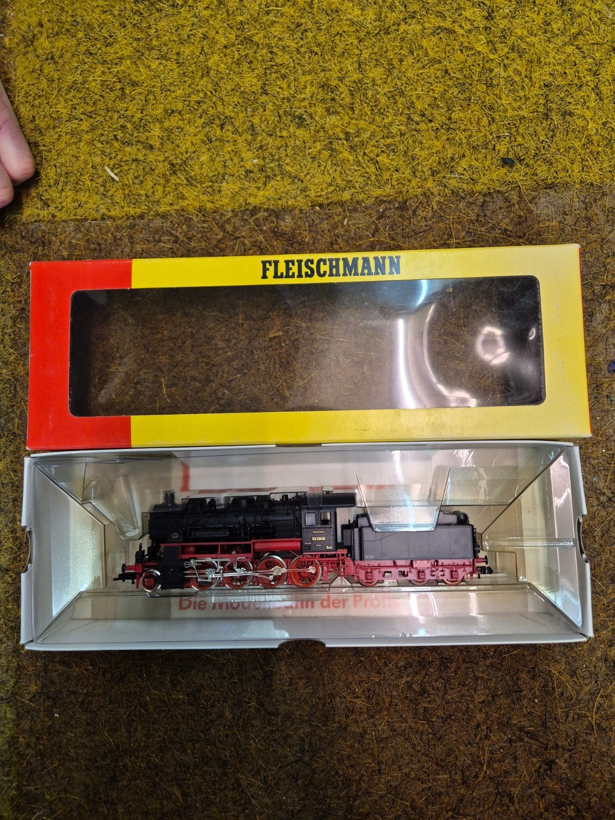 Fleischmann 4156 Stoomlocomotief met tenderlok H0, Hobby en Vrije tijd, Modeltreinen | H0, Ophalen of Verzenden, Nieuw, Locomotief