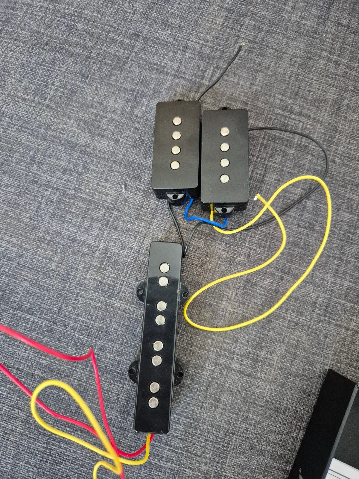 Fender Squier Precision bass pickups + pots (pj), Muziek en Instrumenten, Ophalen of Verzenden, Elektrische basgitaar