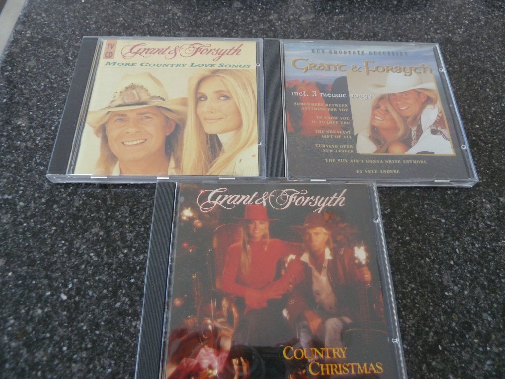 zgan Grant & Forsyth Cd's 3 stuks, Ophalen of Verzenden, Zo goed als nieuw