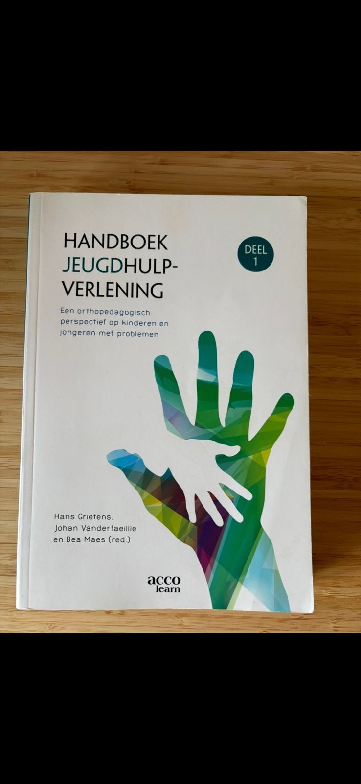 Handboek Jeugdshulpverlening, deel 1, Boeken, Studieboeken en Cursussen, Ophalen of Verzenden, Alpha, Zo goed als nieuw, Niet van toepassing