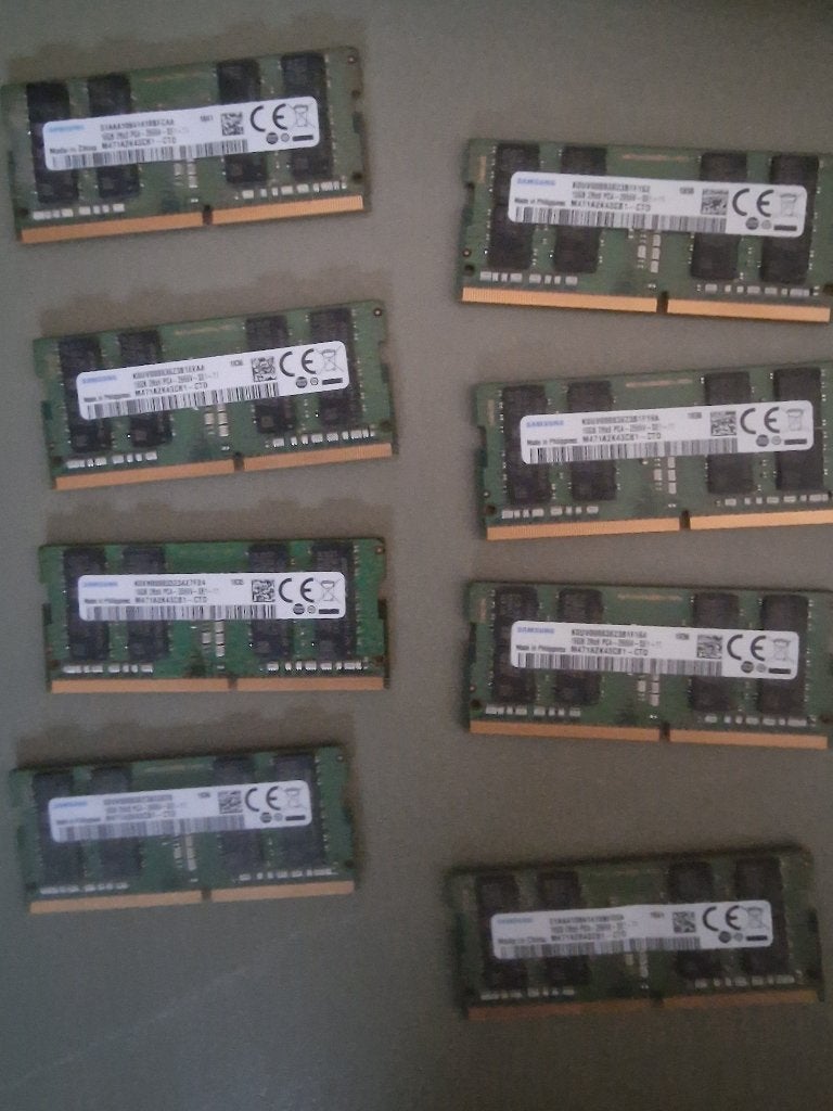 Ddr4 laptop geheugen 16gb, Computers en Software, RAM geheugen, Gebruikt, DDR4, Ophalen of Verzenden, Laptop