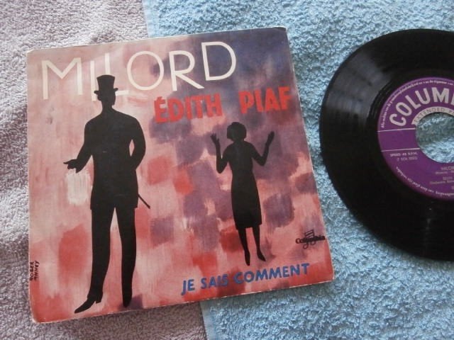 Edith Piaf - Milord., Gebruikt, 7 inch, Pop, Fotohoes