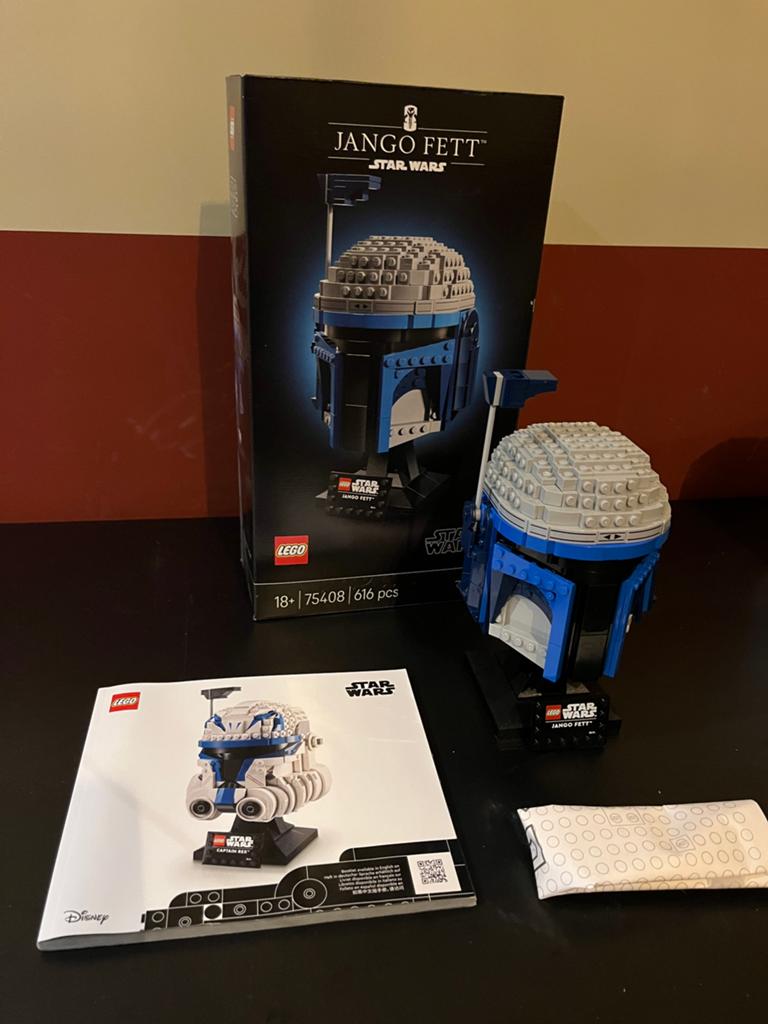 Lego Star Wars 75408 Jango Fett helmet, Ophalen, Zo goed als nieuw, Complete set, Lego