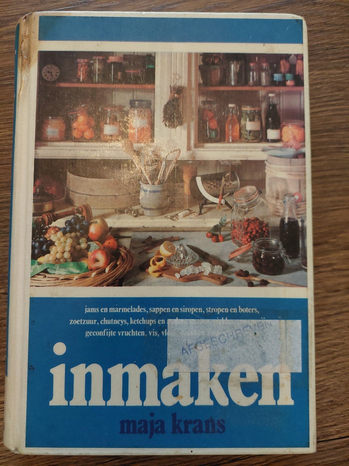 Boek Inmaken - Maja Krans (1976), Boeken, Gelezen, Ophalen of Verzenden, Nederland en België, Maja Krans