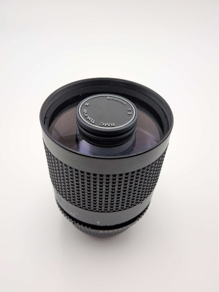 Tokina 500mm F8 SMC reflex Canon FD mount, Gebruikt, Tokina, Beschermhoes/tas, Canon FD