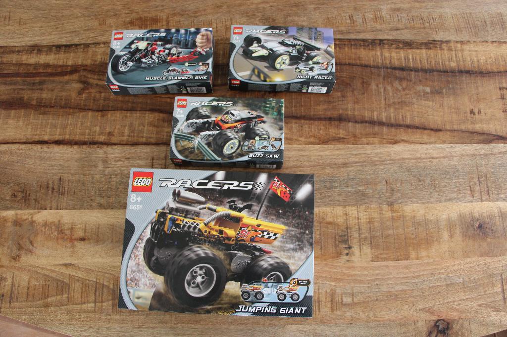 LEGO Racers, 8645 – 8647 – 8648 - 8651. Nieuw, Ongeopend/sealed, Lego, Nieuw, Ophalen of Verzenden