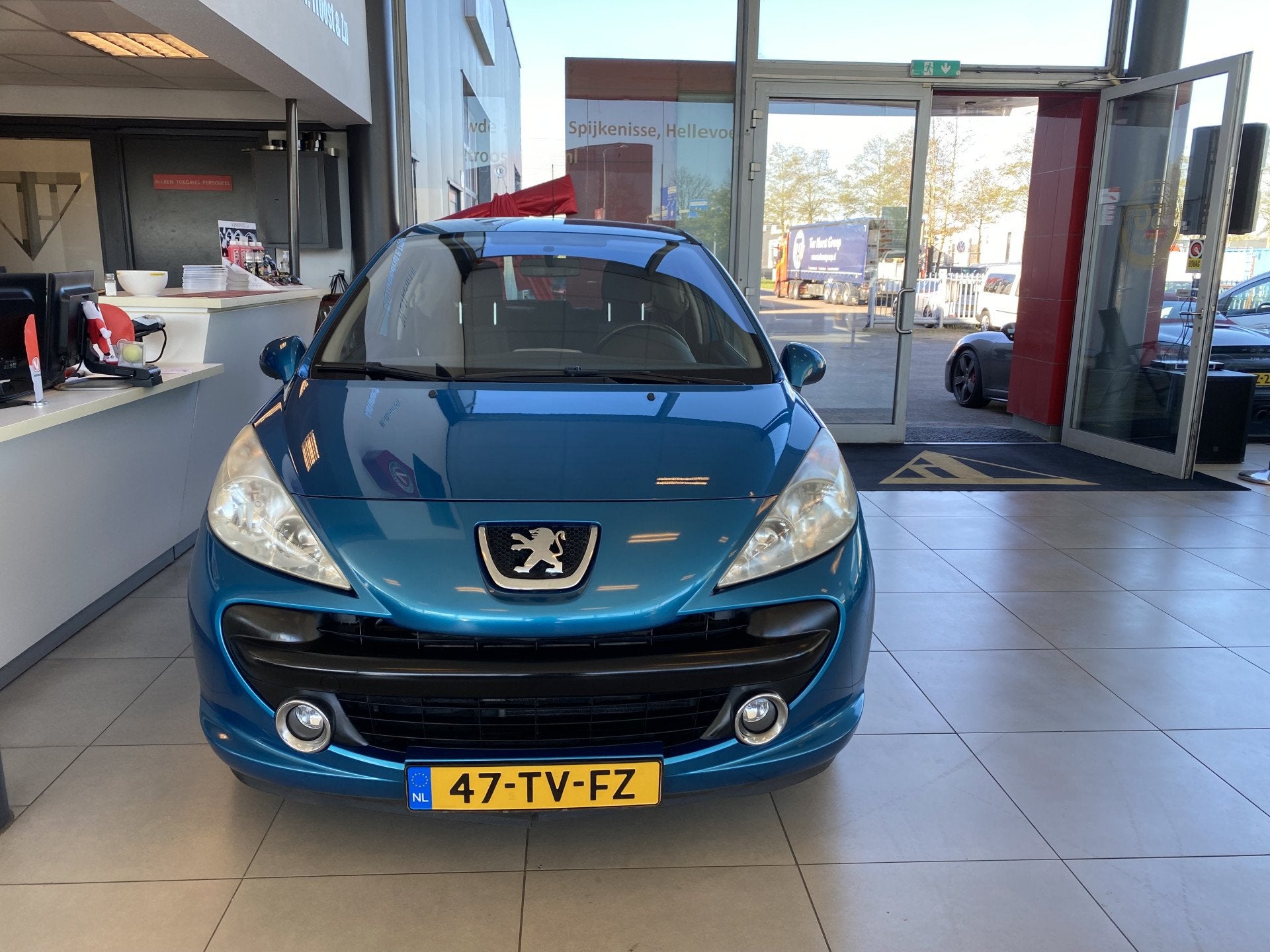 Peugeot 207 1.4-16V XS,5 Zits,Airco,Elektrischpakket,Central, Voorwielaandrijving, Stof, Zwart, Blauw