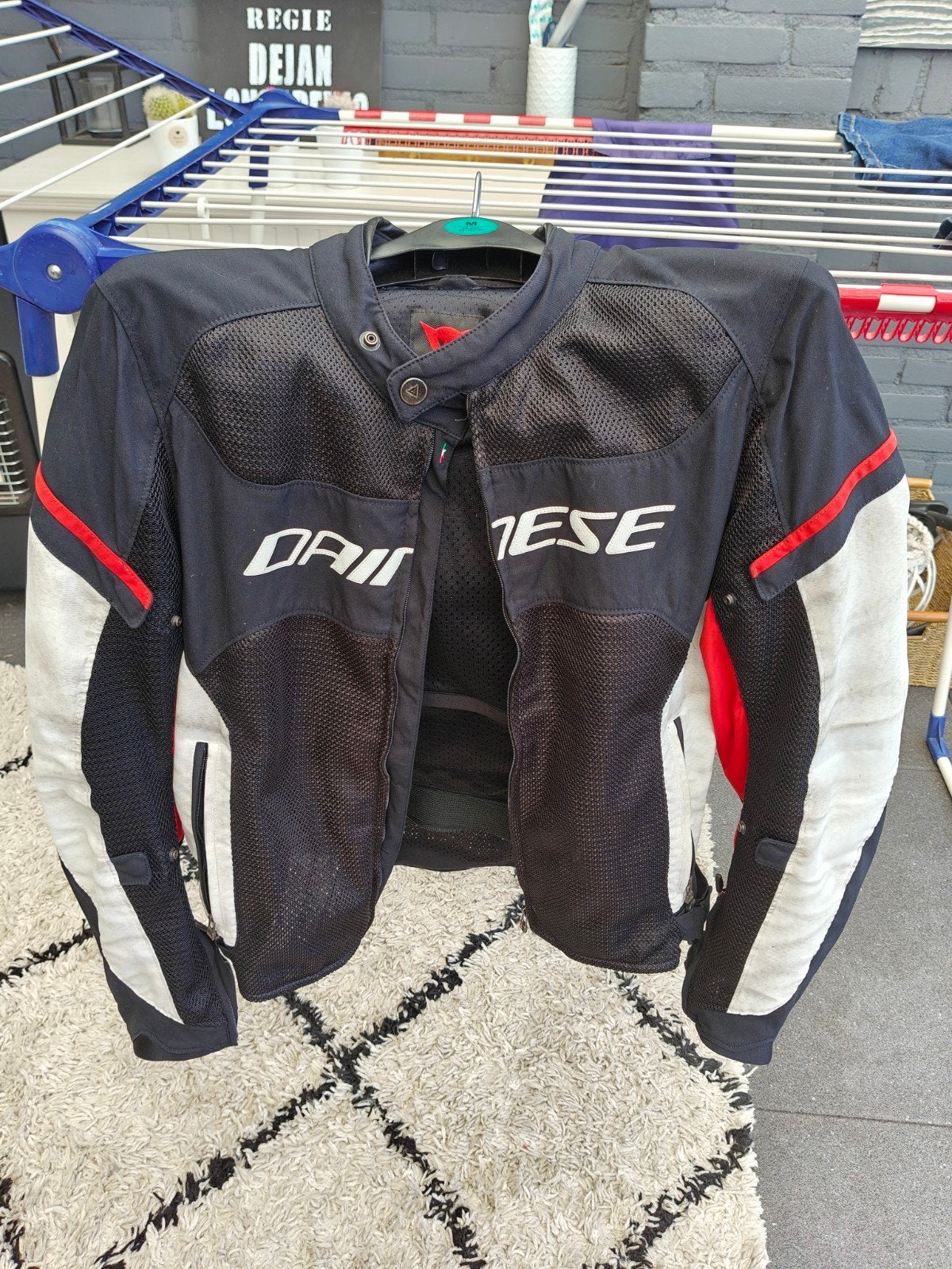 Dainese doorwaai zomer jas maat 52, Dainese, Jas | textiel, Heren, Ophalen of Verzenden