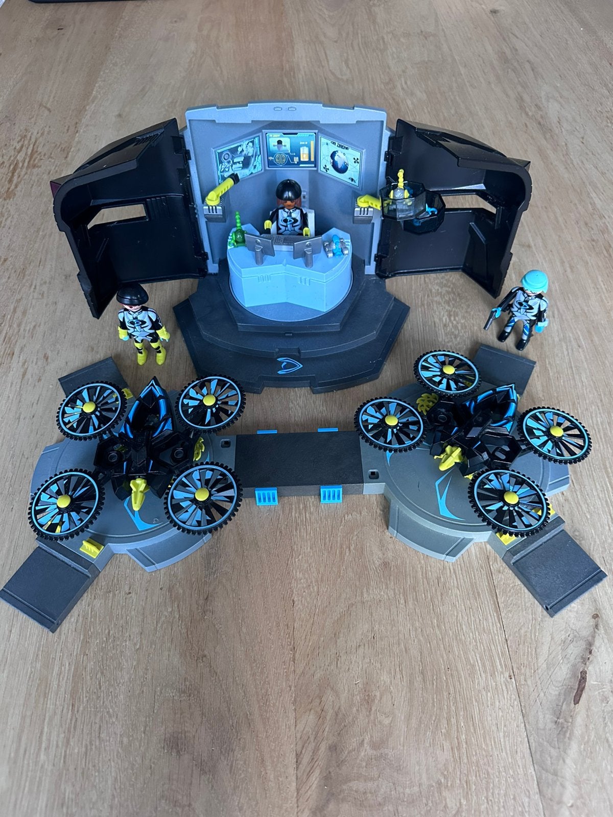 Play mobil commandcenter Dr. Drone, Ophalen of Verzenden, Zo goed als nieuw