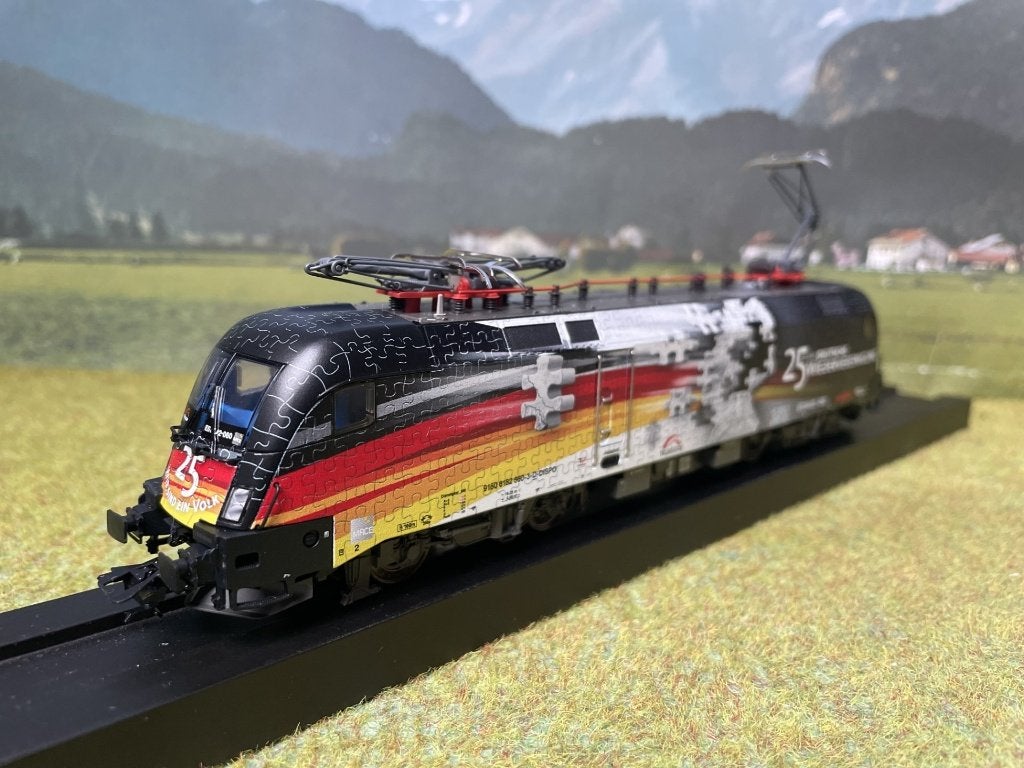 Märklin 39846 E-Lok BR 182 (DB AG, TXL), Wisselstroom, Locomotief, Ophalen of Verzenden, Zo goed als nieuw