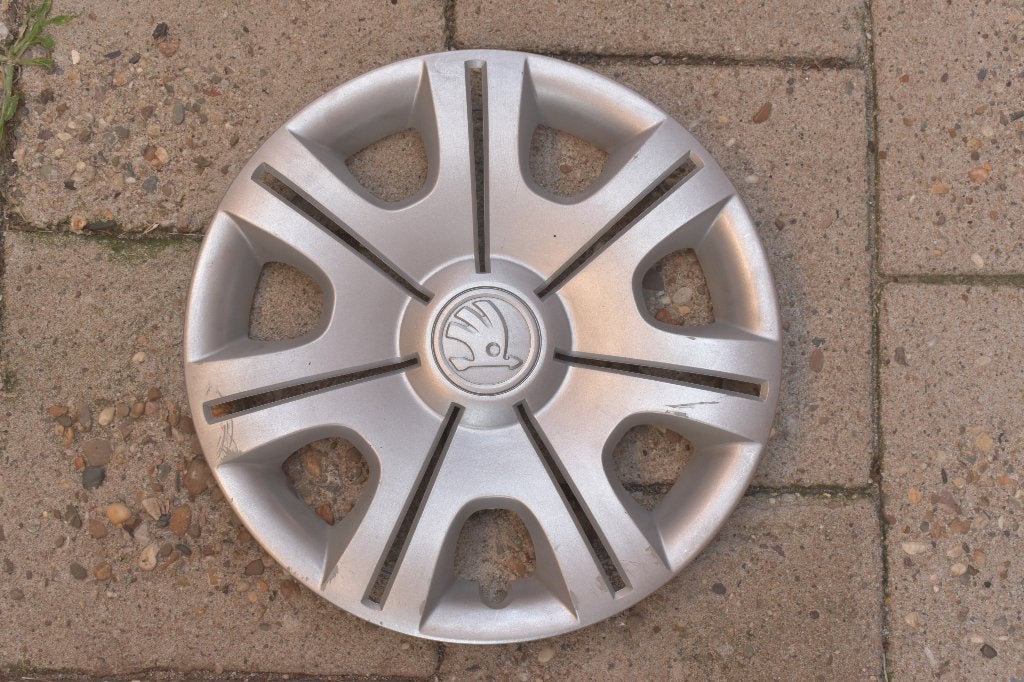 1 losse originele wieldop Skoda Fabia 14 inch (Model 2), Ophalen of Verzenden, Gebruikt