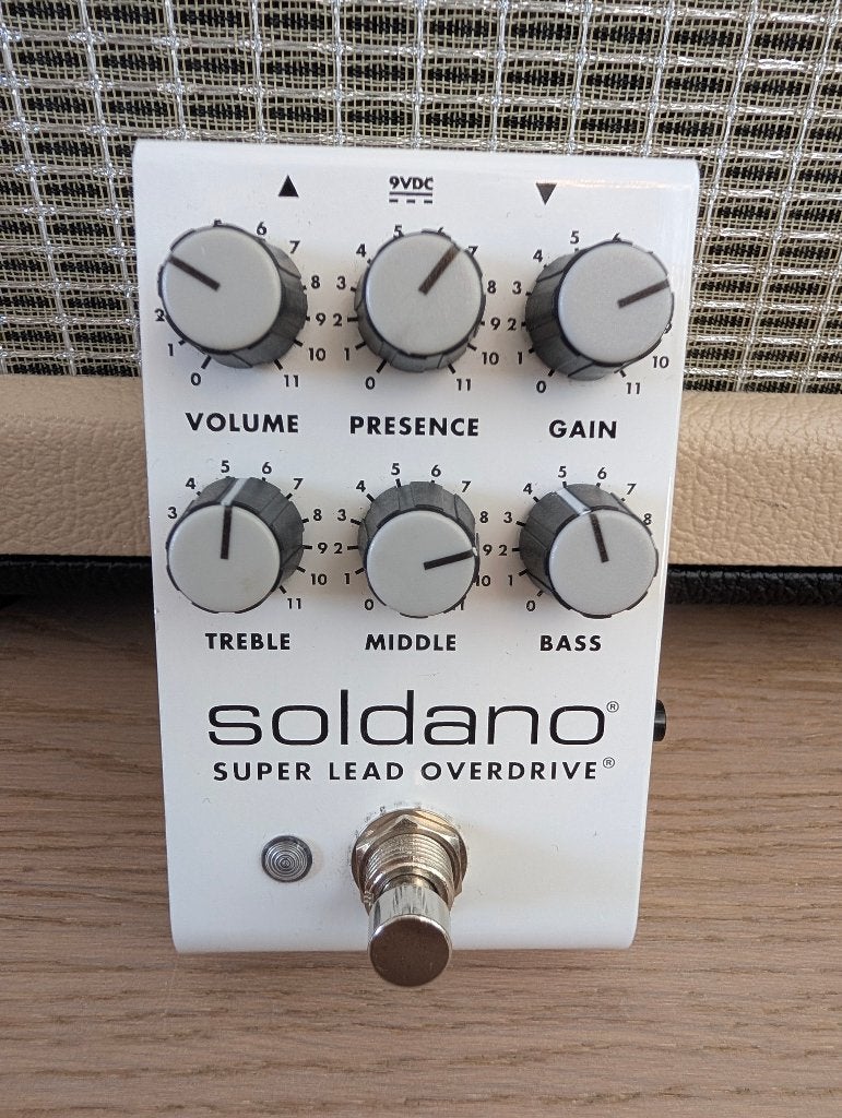Soldano Super Lead Overdrive, Ophalen of Verzenden, Zo goed als nieuw, Distortion, Overdrive of Fuzz