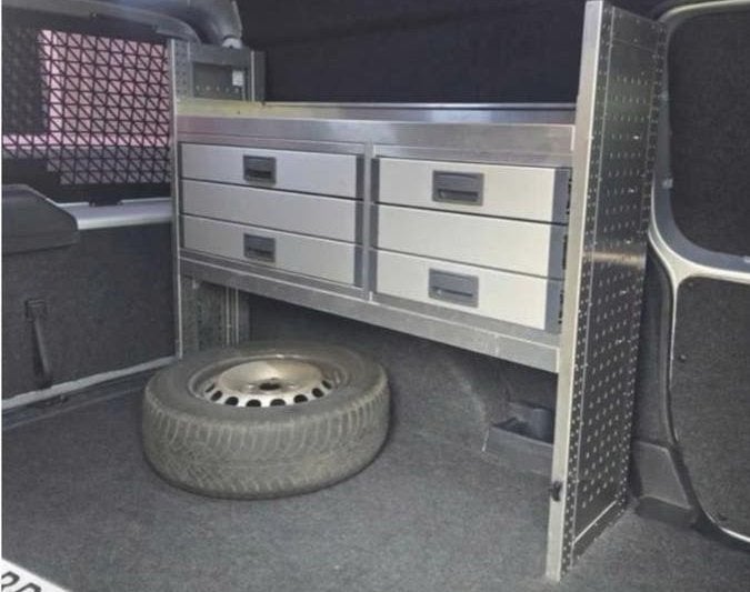 Ladekast caddy voor bedrijfswagen, Ophalen, Gebruikt, Volkswagen