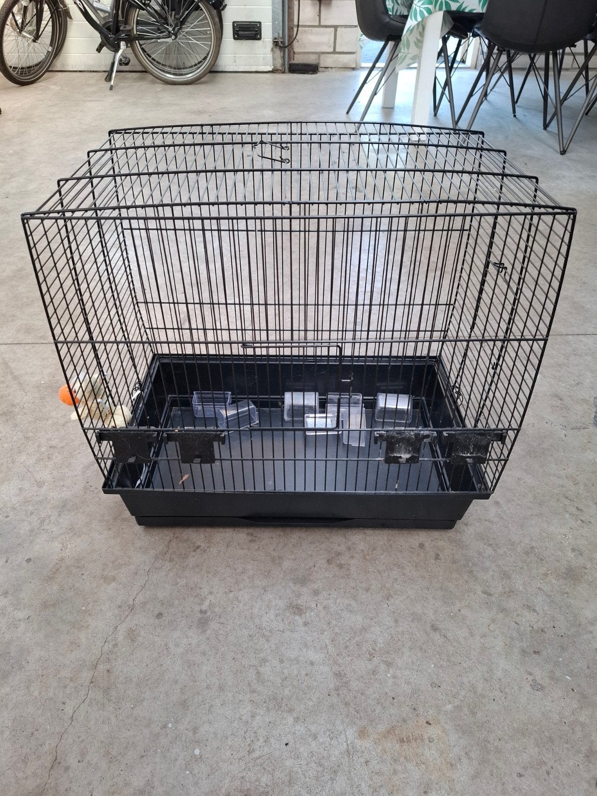Vogelkooi, Ophalen, Zo goed als nieuw, Aluminium, Vogelkooi