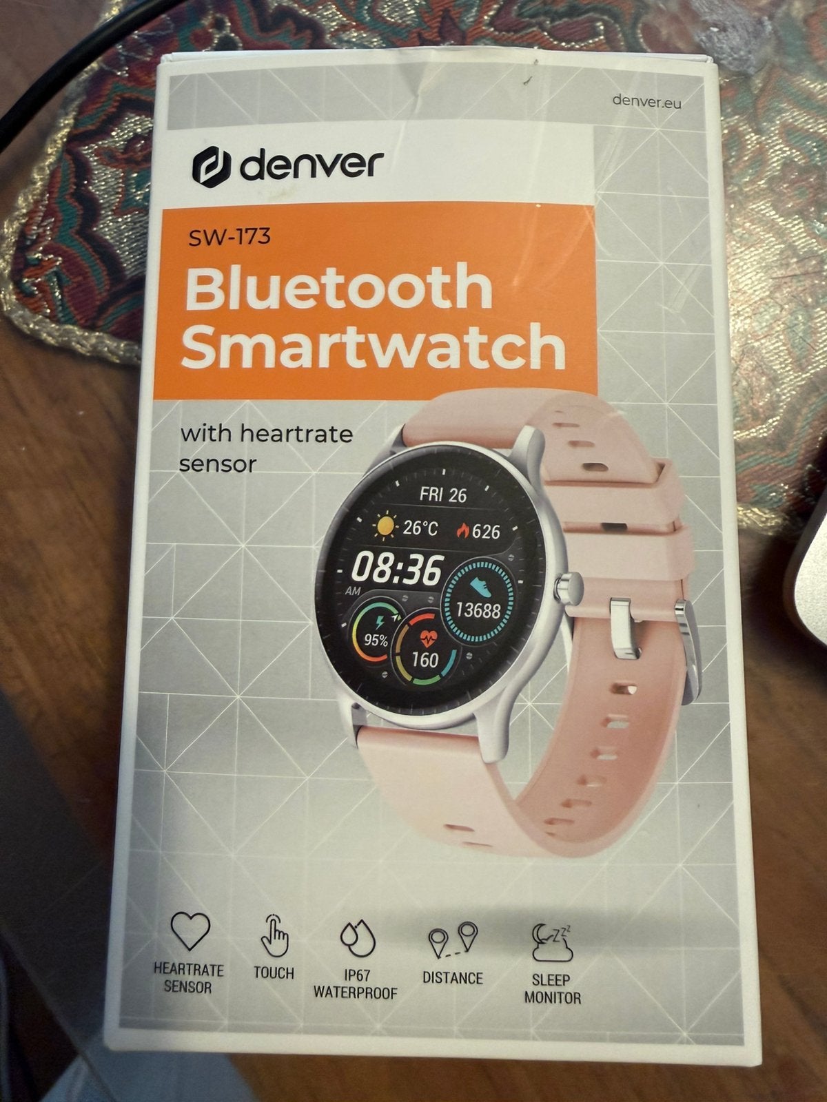 Bluetooth smartwatch denver SW-173, Ophalen, Zo goed als nieuw, Overige accessoires