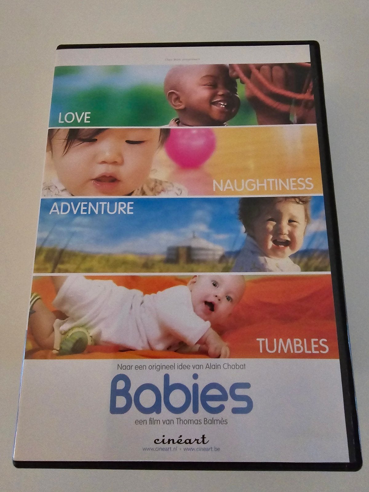 Dvd babies - cineart, Ophalen of Verzenden, Frankrijk, Nederlands