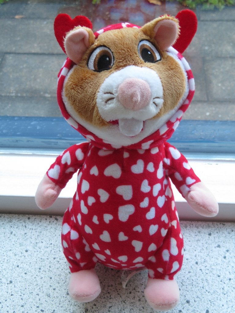 Hamster hamstertje Albert Heijn AH Valentijn hartjes onesie, Albert Heijn, Hamster, Ophalen of Verzenden, Zo goed als nieuw