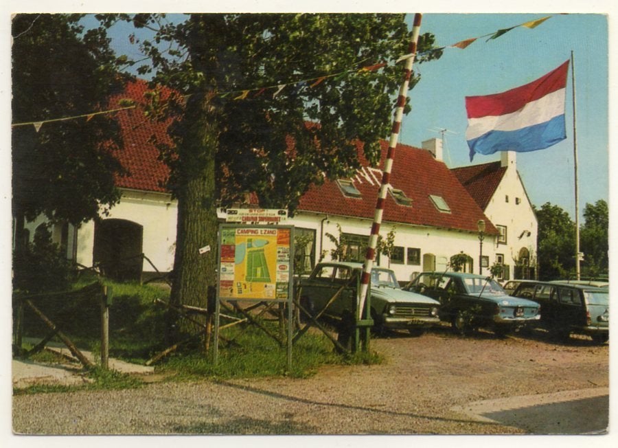 Ochten ad Waal Camping 't Zand auto's 1970, Ophalen, 1960 tot 1980, Gelopen, Gelderland
