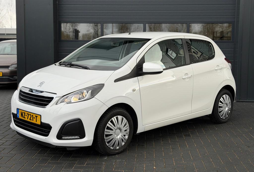 Peugeot 108 1.0 e-VTi Active Airco|Wit, Auto's, Peugeot, Bedrijf, Te koop, ABS, Airbags, Airconditioning, Bluetooth, Boordcomputer