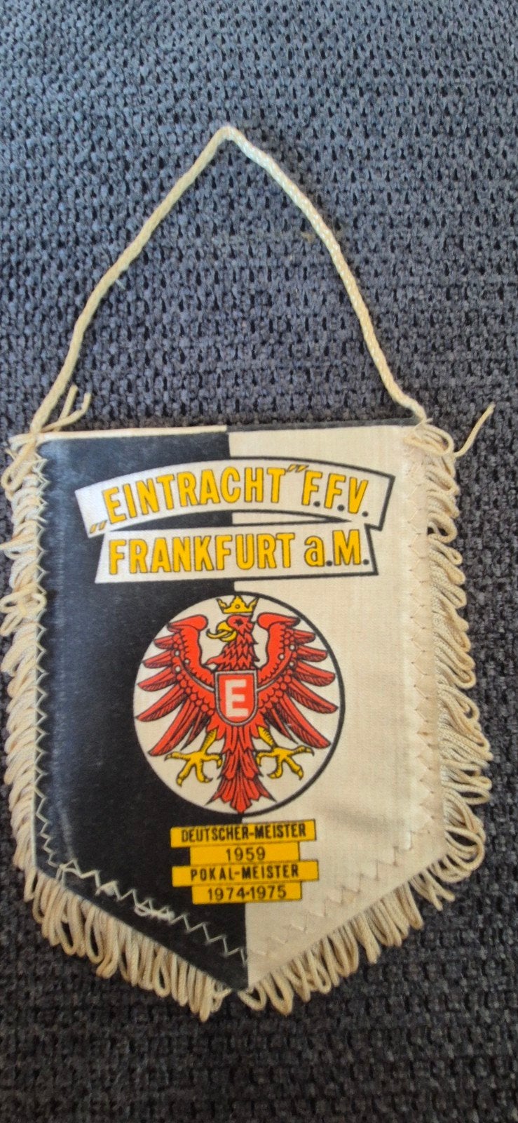 Vaantje Eintracht Frankfurt - Deutscher Meister 1959, Ophalen of Verzenden, Gebruikt, Buitenlandse clubs