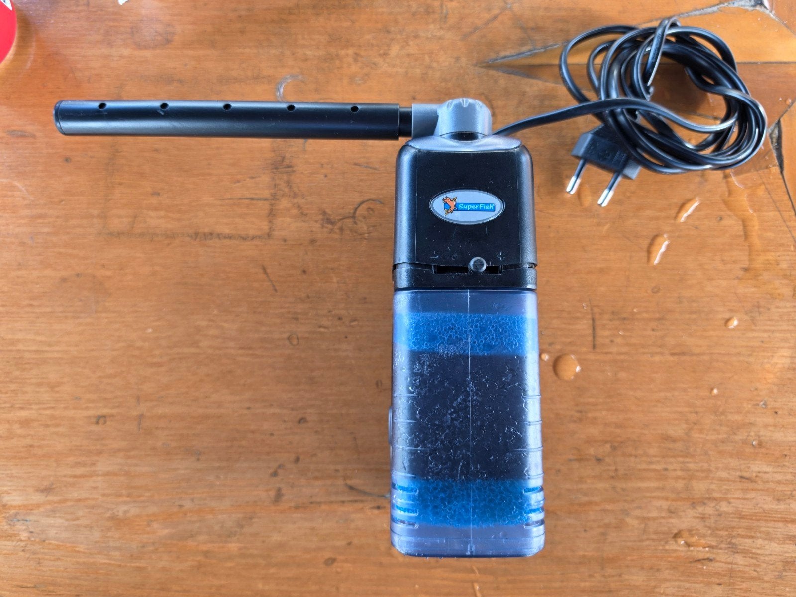 Superfish Aquaflow 200 binnenfilter, Dieren en Toebehoren, Ophalen, Zo goed als nieuw, Superfish, Inclusief toebehoren