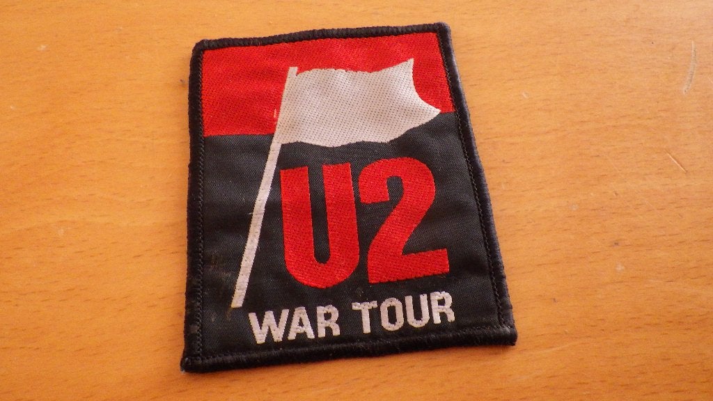 U2 1983 War tour Patch, Verzamelen, Ophalen of Verzenden, Overige typen