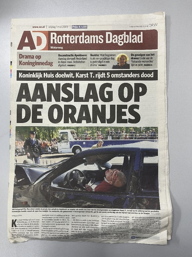 Koningshuis kranten, Ophalen of Verzenden, Gebruikt, Nederland, Tijdschrift of Boek