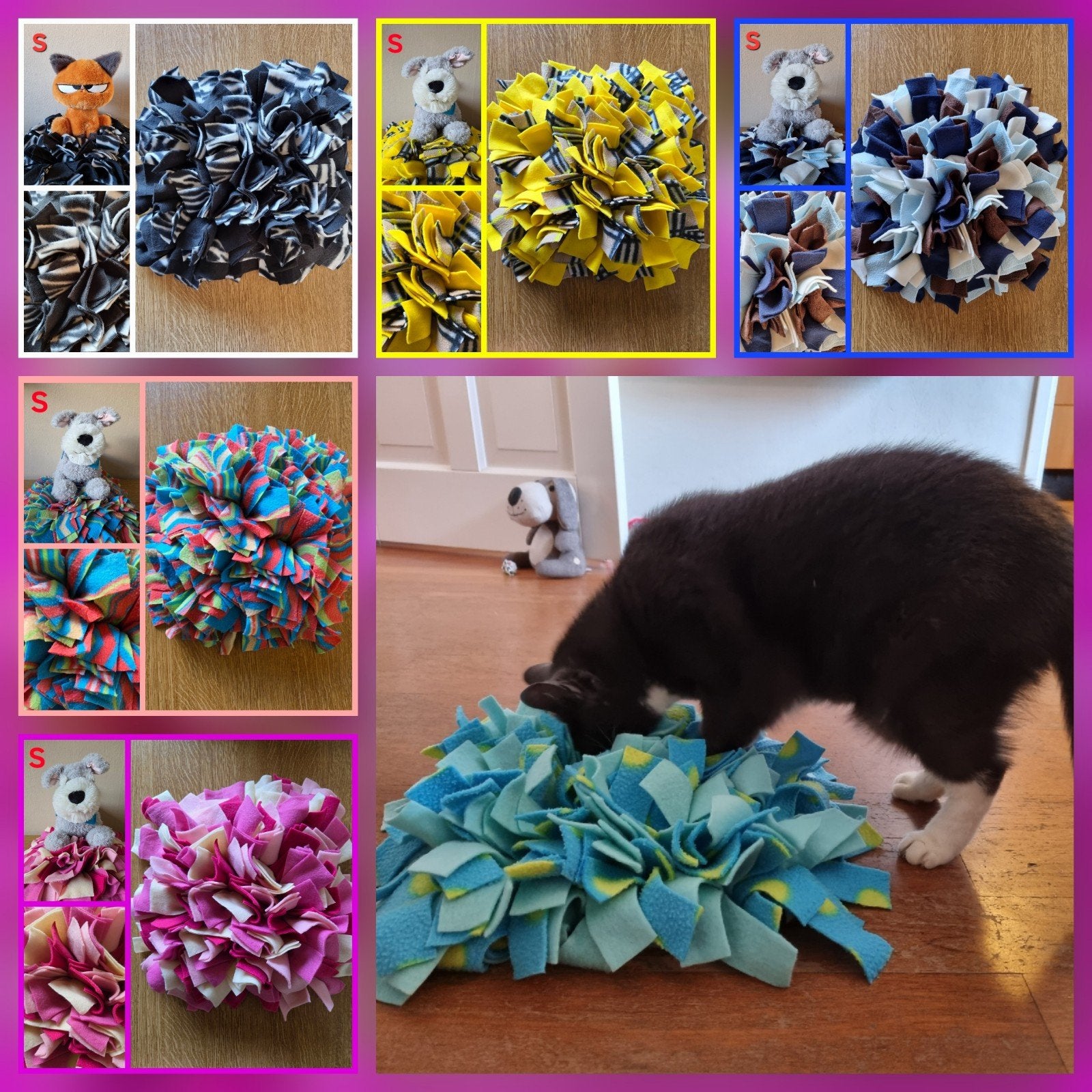 Kleine honden / puppy snuffelmatten maat S., Ophalen of Verzenden, Nieuw, Intelligentiespeelgoed