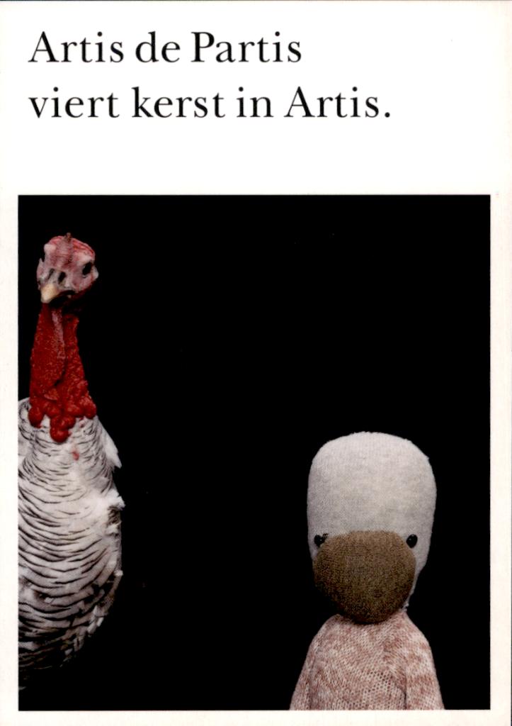 Artis de Partis viert kerst in Artis, Verzenden, 1980 tot heden, Ongelopen, Overige thema's