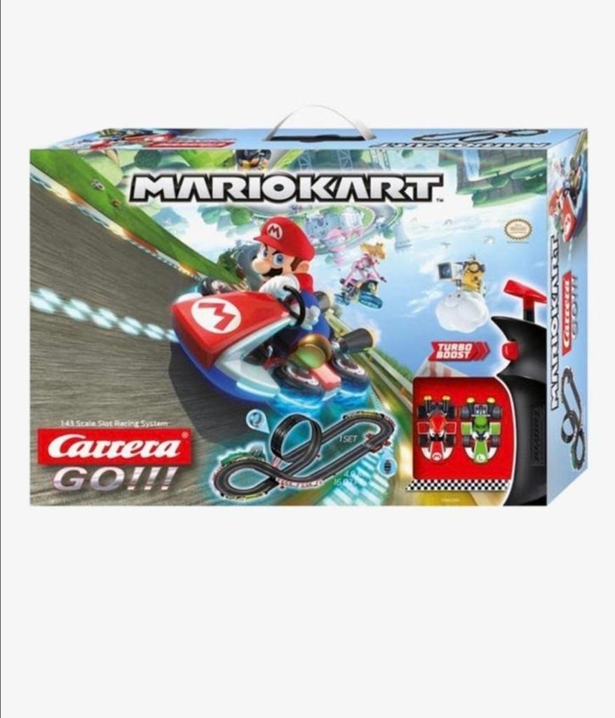 Carrera GO!!! Mario Kart Racebaan met Looping, Ophalen