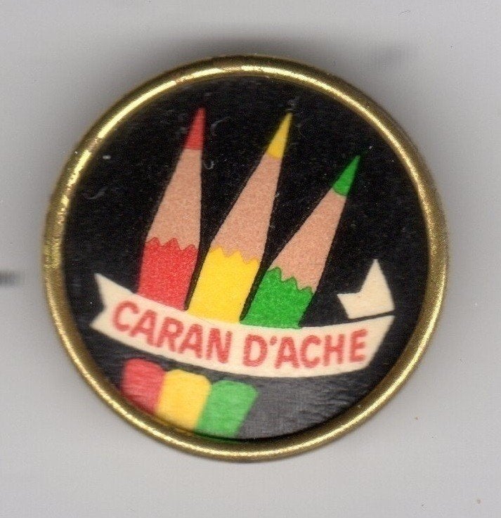 BROCHE CARAN D'ACHE KLEURPOTLODEN (A1), Ophalen of Verzenden, Gebruikt, Overige onderwerpen