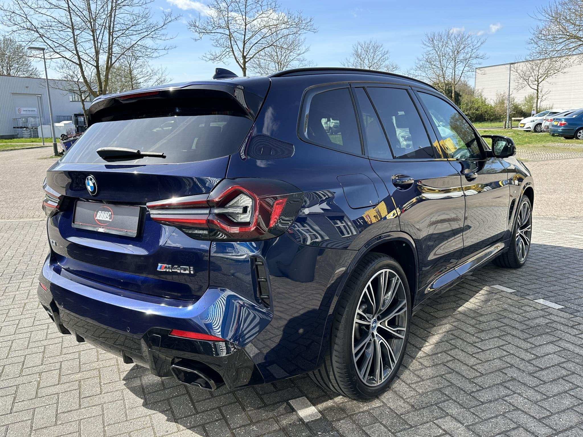 BMW X3 M40i xDrive High Executive 360pk | Individual | M spo, Automaat, Gebruikt, 1885 kg, Blauw