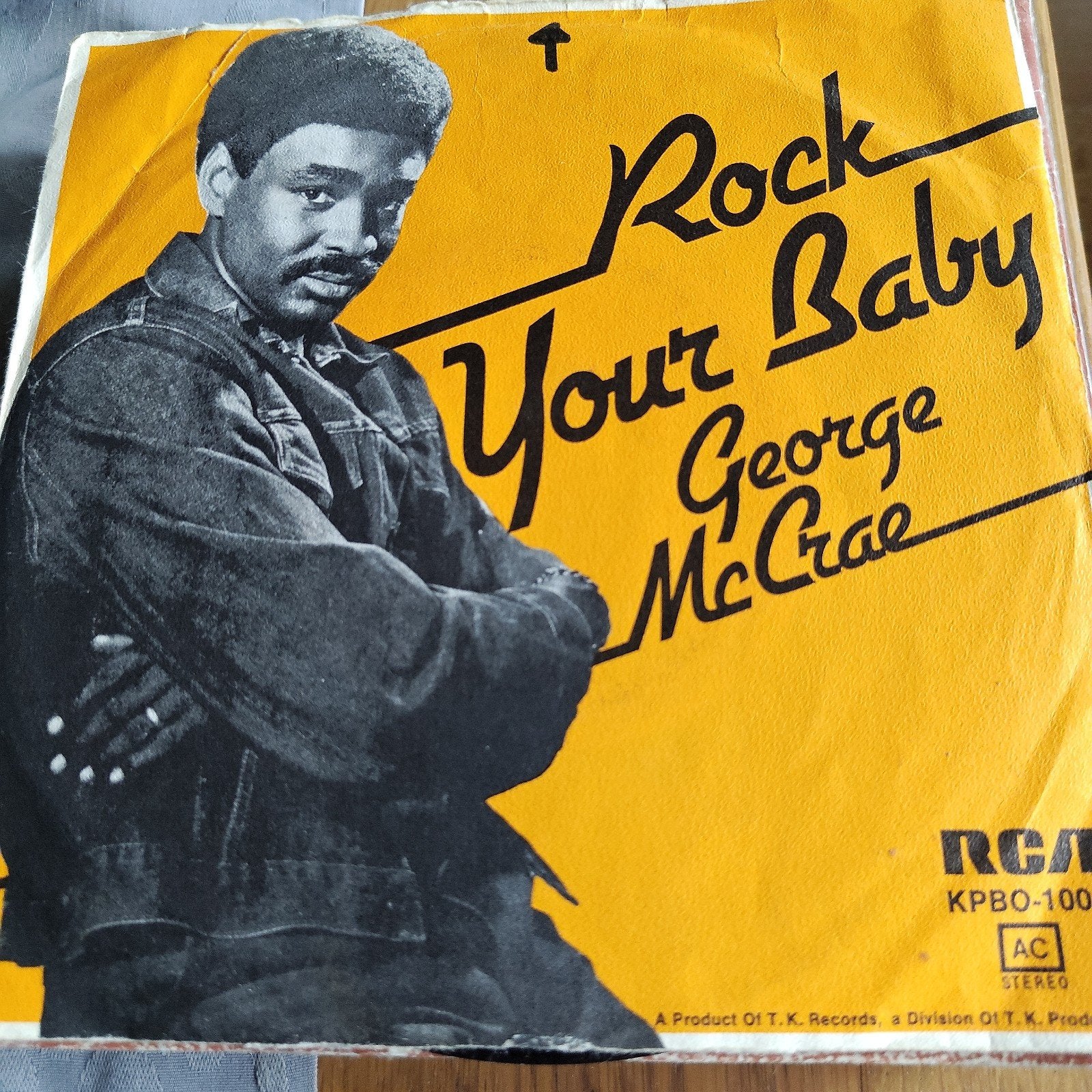 George McCrae - Rock Your Baby (Vinyl Single), Cd's en Dvd's, Vinyl Singles, Gebruikt, Originele persing, 7 inch, Ophalen of Verzenden