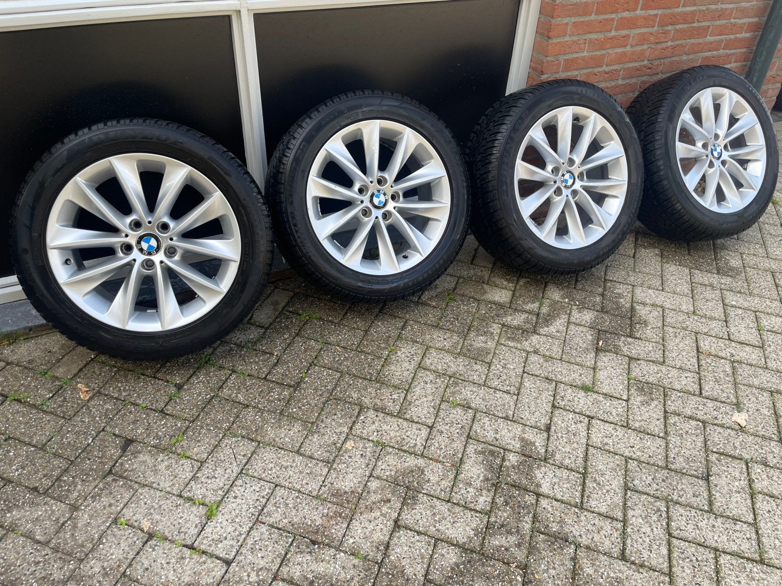 Bmw X3 (f25) X4 (f26) winterwielen 245/50/18 100H, Ophalen, 18 inch, Banden en Velgen, Winterbanden