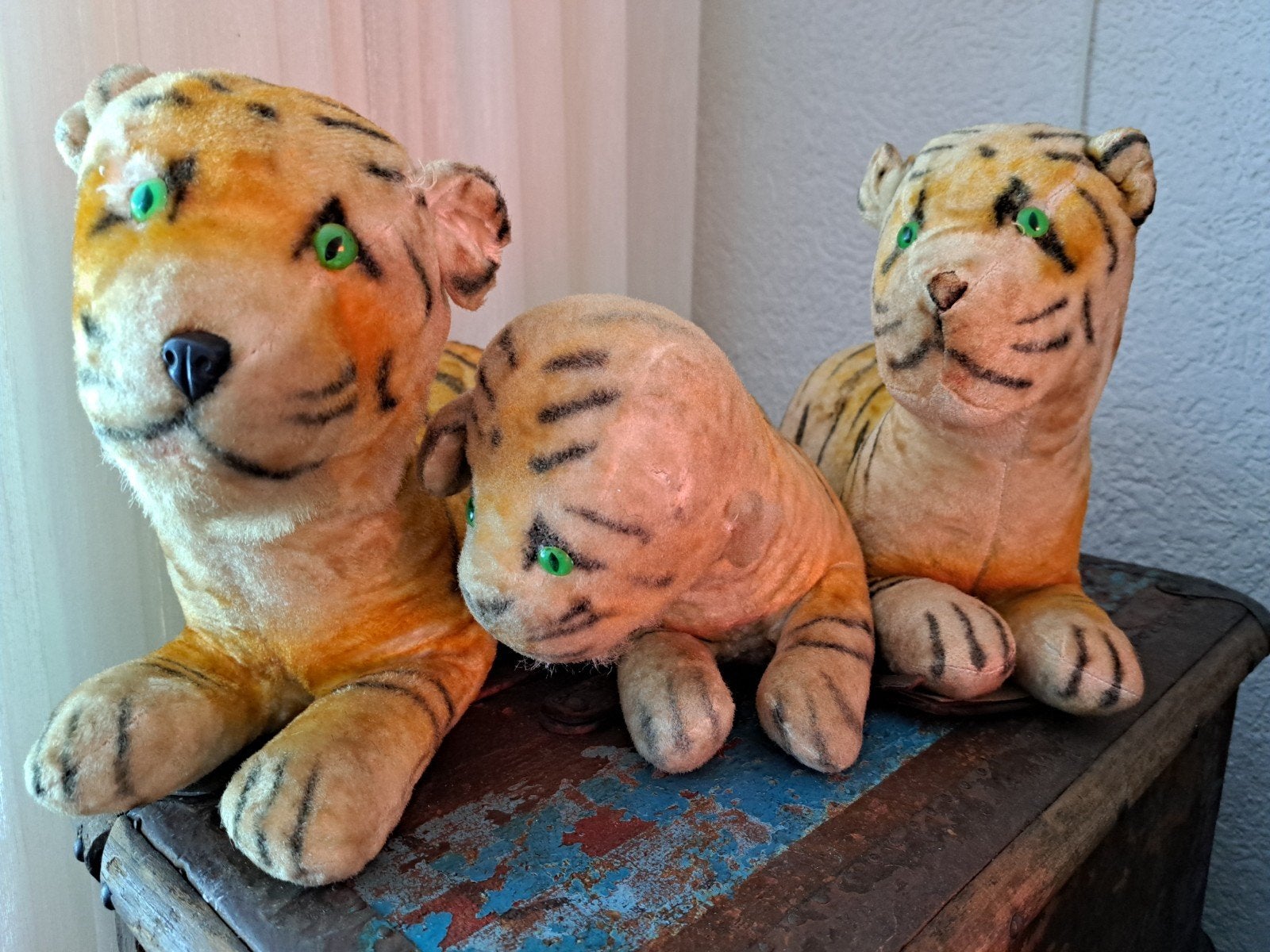 Partij antieke / vintage pluche knuffels Steiff, Ophalen