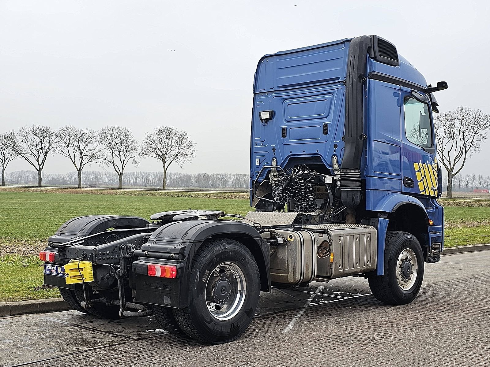 MERCEDES-BENZ AROCS 1843 4x4 allrad pto mp5, Auto's, Automaat, Stoelverwarming, Euro 6, Overige kleuren