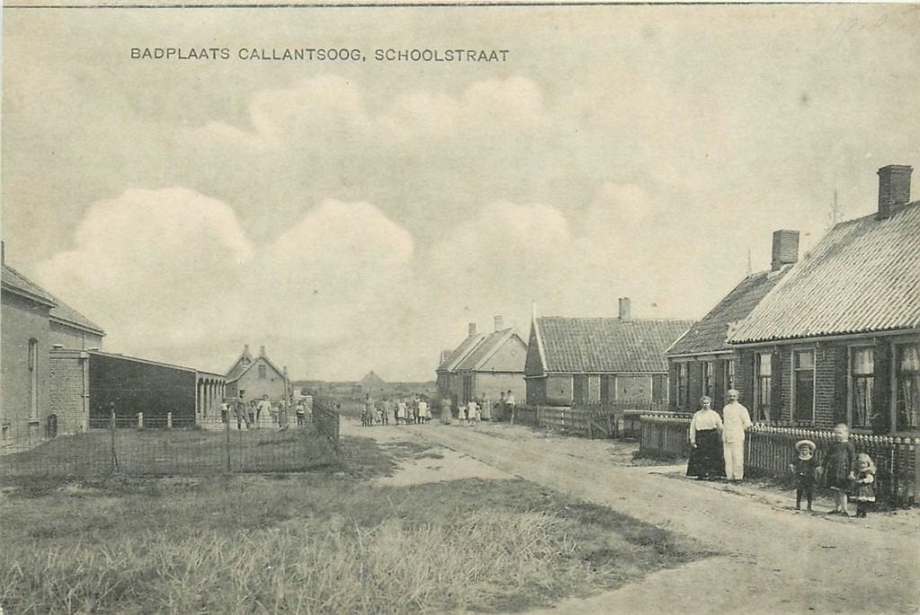702-052-017 Callantsoog Schoolstraat, Verzenden, Voor 1920, Noord-Holland